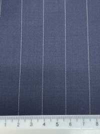 55CN5539 CANONICO PERENNIAL SUPER110'S Marineblau Gestreift[Textil] CANONICO Sub-Foto