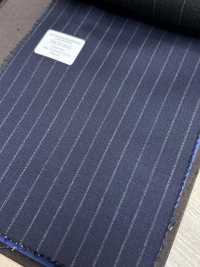 55CN5541 CANONICO PERENNIAL SUPER110'S Marineblau Gestreift[Textil] CANONICO Sub-Foto