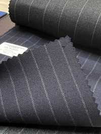 55CN5541 CANONICO PERENNIAL SUPER110'S Marineblau Gestreift[Textil] CANONICO Sub-Foto