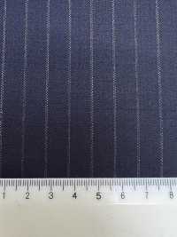 55CN5541 CANONICO PERENNIAL SUPER110'S Marineblau Gestreift[Textil] CANONICO Sub-Foto