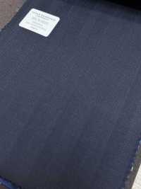 55CN5549 CANONICO PERENNIAL SUPER110'S Marineblauer Gewebter Streifen[Textil] CANONICO Sub-Foto