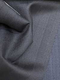 55CN5549 CANONICO PERENNIAL SUPER110'S Marineblauer Gewebter Streifen[Textil] CANONICO Sub-Foto
