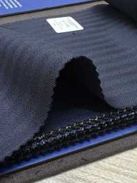 55CN5550 CANONICO PERENNIAL SUPER110'S Dark Navy Shadow Stripe[Textil] CANONICO Sub-Foto