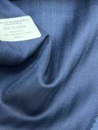 55CN5551 CANONICO PERENNIAL SUPER110'S Navy Shadow Stripe[Textil] CANONICO Sub-Foto