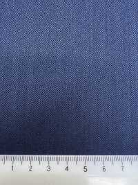 55CN5552 CANONICO PERENNIAL SUPER110'S Blaues Fischgrätmuster[Textil] CANONICO Sub-Foto