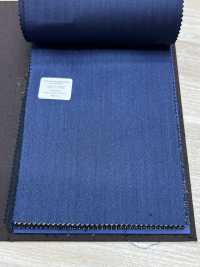 55CN5552 CANONICO PERENNIAL SUPER110'S Blaues Fischgrätmuster[Textil] CANONICO Sub-Foto