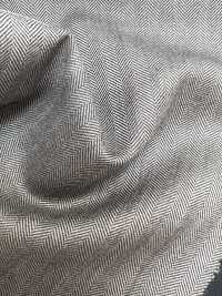 55CN5553 CANONICO PERENNIAL SUPER110'S Hellgraues Fischgrätmuster[Textil] CANONICO Sub-Foto