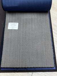 55CN5553 CANONICO PERENNIAL SUPER110'S Hellgraues Fischgrätmuster[Textil] CANONICO Sub-Foto