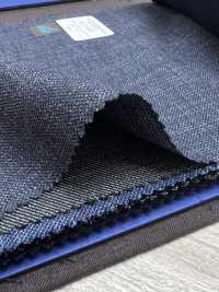 55CN5557 CANONICO NATURAL STRETCH GRAFFITTI Navy Melange[Textil] CANONICO Sub-Foto