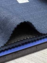 55CN5566 CANONICO TRADITIONAL WORSTED 21μ Navy Alternate Stripe[Textil] CANONICO Sub-Foto