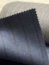 55CN5568 CANONICO TRADITIONELLES KAMMGARN 21μ Marineblau Gestreift[Textil] CANONICO Sub-Foto