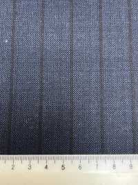 55CN5568 CANONICO TRADITIONELLES KAMMGARN 21μ Marineblau Gestreift[Textil] CANONICO Sub-Foto