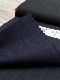 4MG3836 25AW MARUNOUCHI Alternate Stripe Navy[Textil] Miyuki Wollmühlen Sub-Foto
