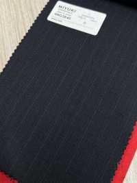 4MG3840 25AW MARUNOUCHI Alternate Stripe Dark Navy[Textil] Miyuki Wollmühlen Sub-Foto