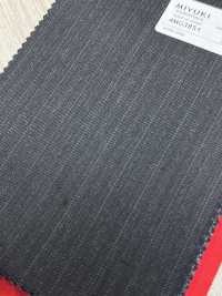 4MG3851 25AW MARUNOUCHI Alternate Stripe Anthrazit Himmelgrau[Textil] Miyuki Wollmühlen Sub-Foto