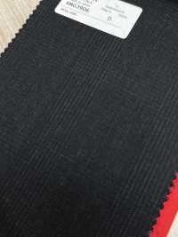 4MG3906 25AW MARUNOUCHI Glencheck Anthrazit Himmelgrau[Textil] Miyuki Wollmühlen Sub-Foto