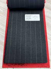 4ML3960 25AW THE CITY Streifen Anthrazit Himmelgrau[Textil] Miyuki Wollmühlen Sub-Foto