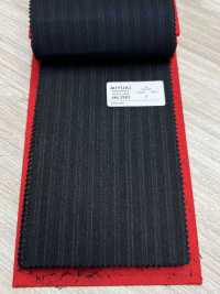 4ML3982 25AW THE CITY Alternate Stripe Anthrazit Himmelgrau[Textil] Miyuki Wollmühlen Sub-Foto