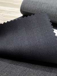 3NW0520 25AW NAPOLENA KOMMODE Fischgrätmuster Marineblau[Textil] Miyuki Wollmühlen Sub-Foto