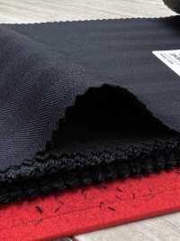 3NW0520 25AW NAPOLENA KOMMODE Fischgrätmuster Marineblau[Textil] Miyuki Wollmühlen Sub-Foto