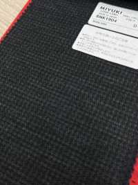 8MK1904 25AW LOOP LABO (Loop Lab) Hahnentritt Anthrazit Himmel Grau[Textil] Miyuki Wollmühlen Sub-Foto