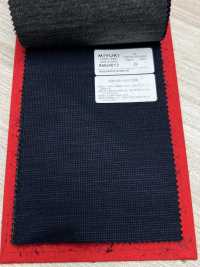 8MG4013 25AW LOOP LABO (Loop Lab) Gewebtes Muster Marine[Textil] Miyuki Wollmühlen Sub-Foto