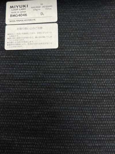 8MG4046 25AW LOOP LABO (Loop Labo) Birdseye Marineblau