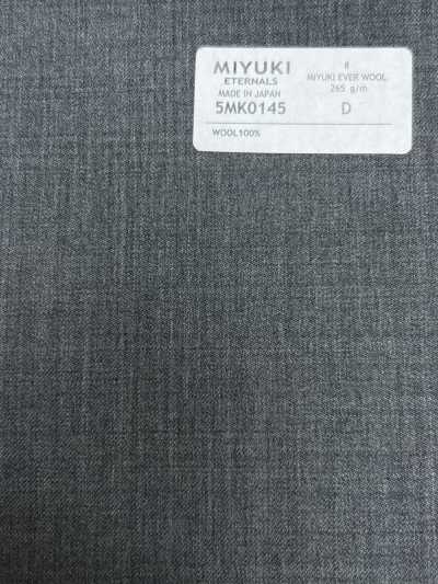 5MK0145 MIYUKI EVER WOOL (Miyuki Ever Wool) Uni Hellgrau