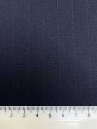 5MK0171 MIYUKI EVER WOOL Gestreift Marineblau[Textil] Miyuki Wollmühlen Sub-Foto