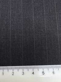 5MK0182 MIYUKI EVER WOOL Gestreift Anthrazit Himmelgrau[Textil] Miyuki Wollmühlen Sub-Foto