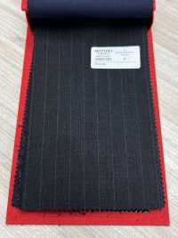5MK0182 MIYUKI EVER WOOL Gestreift Anthrazit Himmelgrau[Textil] Miyuki Wollmühlen Sub-Foto