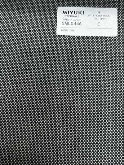 5ML0446 MIYUKI EVER WOOL (Miyuki Ever Wool) Birdseye-Grau