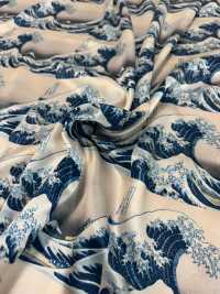 TPS3001 Katsushika Hokusai-Druckfutter, Wiederholungsmuster[Beschichtung] Sub-Foto