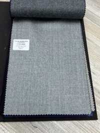 CNB8006 CANONICO Standard Flanell Super 120's Hellgrau Kein Muster[Textil] CANONICO Sub-Foto