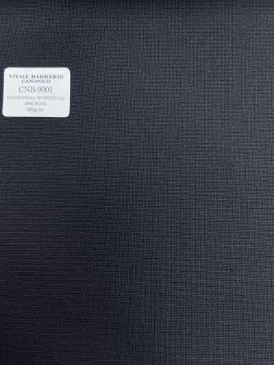 CNB9001 CANONICO Standard traditionelles Kammgarn 21μ Dunkelmarine einfarbig