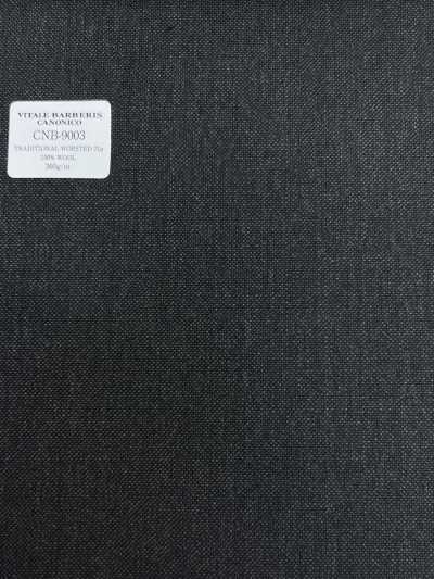 CNB9003 CANONICO Standard traditionelles Kammgarn 21 Mikron Anthrazitgrau Uni