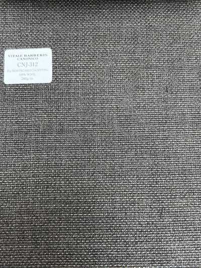 CNJ312 CANONICO (Canonico) Standard 21μ MONTECARLO Sakko-Stoff Hopsack Hellbraun einfarbig