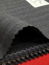 2MK4421 26SS Miyuki Textile MIYUKI ESSENTIALS ACTIVA Charcoal Heaven Gray Stripe Miyuki Wollmühlen Unterfoto