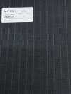 2MK4421 26SS Miyuki Stoff MIYUKI ESSENTIALS ACTIVA Anthrazitgrau gestreift