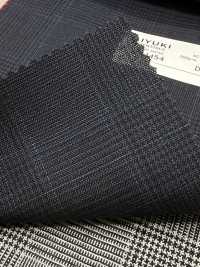 2MK4454 26SS Miyuki Textile MIYUKI ESSENTIALS ACTIVA Navy Check Miyuki Wollmühlen Unterfoto