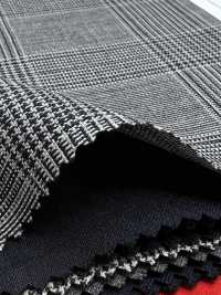 2MK4465 26SS Miyuki Textile MIYUKI ESSENTIALS ACTIVA Mittelgrau Kariert Miyuki Wollmühlen Unterfoto