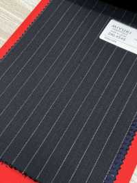 2ML4545 26SS Miyuki Textile MIYUKI Essentials TROPICS Navy Stripe Miyuki Wollmühlen Unterfoto