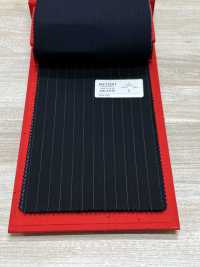 2ML4545 26SS Miyuki Textile MIYUKI Essentials TROPICS Navy Stripe Miyuki Wollmühlen Unterfoto