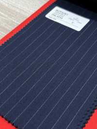 2ML4556 26SS Miyuki Textile MIYUKI Essentials TROPICS Navy Stripe Miyuki Wollmühlen Unterfoto