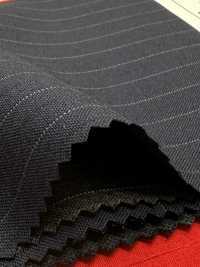 2ML4556 26SS Miyuki Textile MIYUKI Essentials TROPICS Navy Stripe Miyuki Wollmühlen Unterfoto