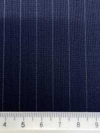 2ML4556 26SS Miyuki Textile MIYUKI Essentials TROPICS Navy Stripe Miyuki Wollmühlen Unterfoto
