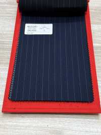 2ML4556 26SS Miyuki Textile MIYUKI Essentials TROPICS Navy Stripe Miyuki Wollmühlen Unterfoto