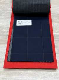 2ML4571 26SS Miyuki Textile MIYUKI Essentials TROPICS Navy Check Miyuki Wollmühlen Unterfoto