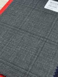 2ML4582 26SS Miyuki Textile MIYUKI Essentials TROPICS Mittelgrau Kariert Miyuki Wollmühlen Unterfoto