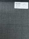 2ML4582 26SS Miyuki Stoff MIYUKI Essentials TROPICS mittleres graues Karo